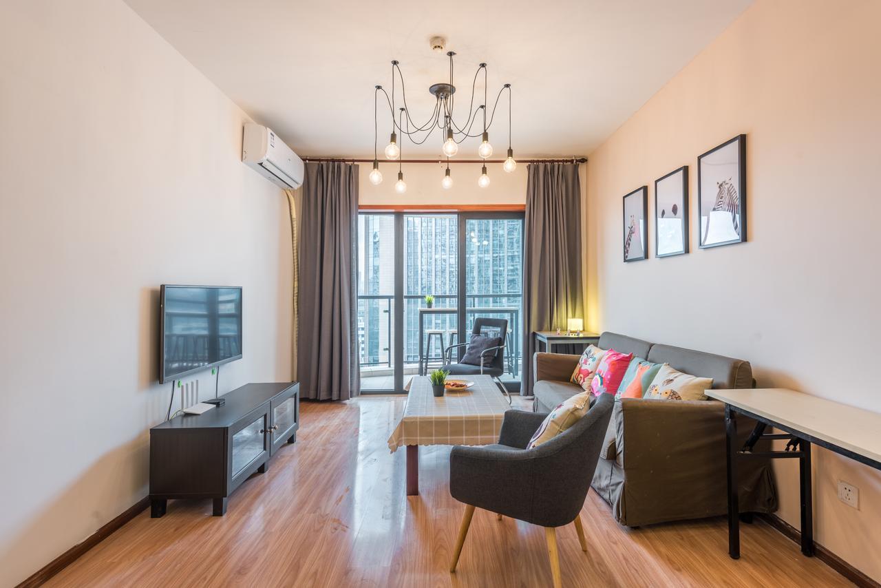 Pandahouse Aparthotel Чънду Екстериор снимка