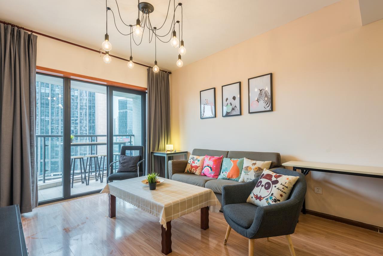 Pandahouse Aparthotel Чънду Екстериор снимка